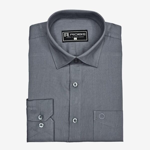 Full Sleev Regular Fit Mens Cotton Formal ShirtFabric:  100% Cotton ( Export )Size: M, L, XL15.5= Length-28" Chest- 42",